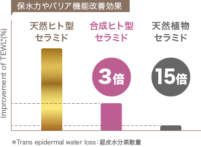 保水力やバリア機能改善効果